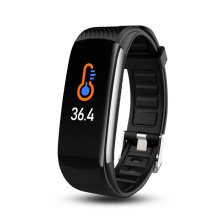 Bracelet intelligent de température corporelle de montre de sport sain 2020 SKMEI C6T